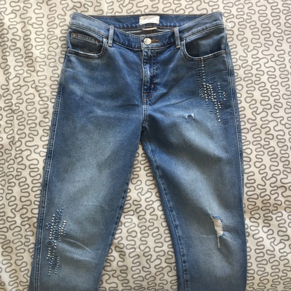 Lou & Grey The Skinny Jeans Sz 28 - Picture 4 of 8